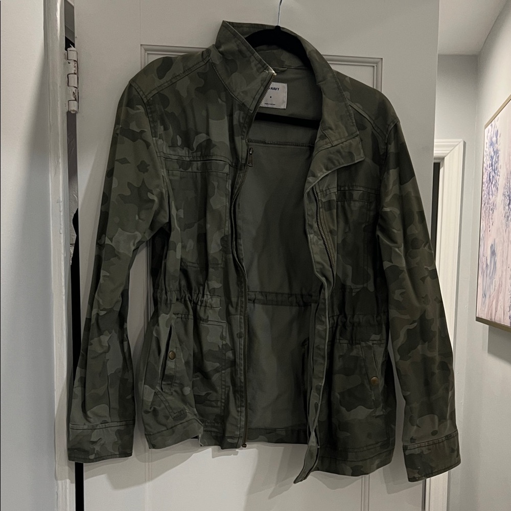 SOLD!! Old Navy Camouflage Jacket